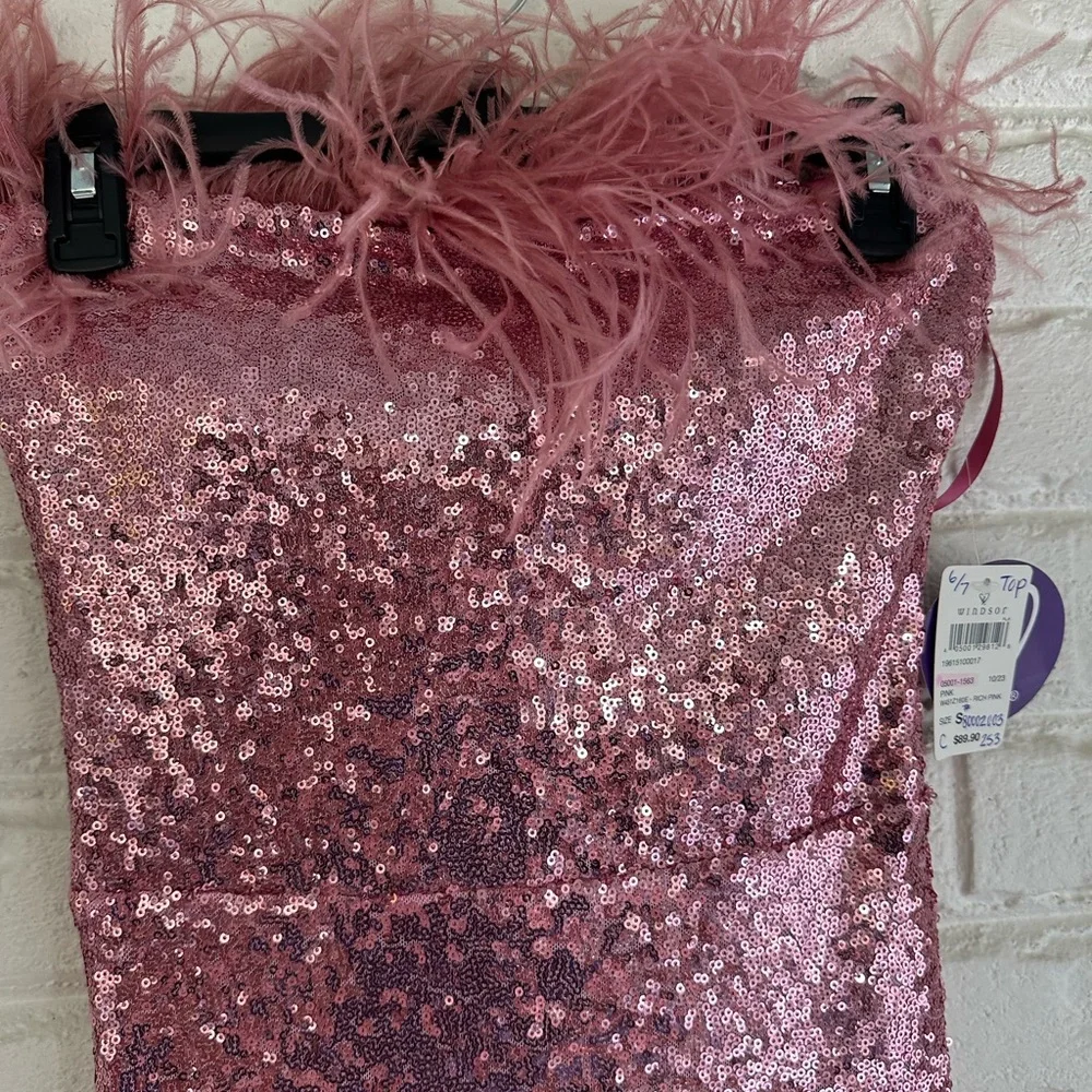Windsor Pink Sequin Dress - Picture 5 of 10